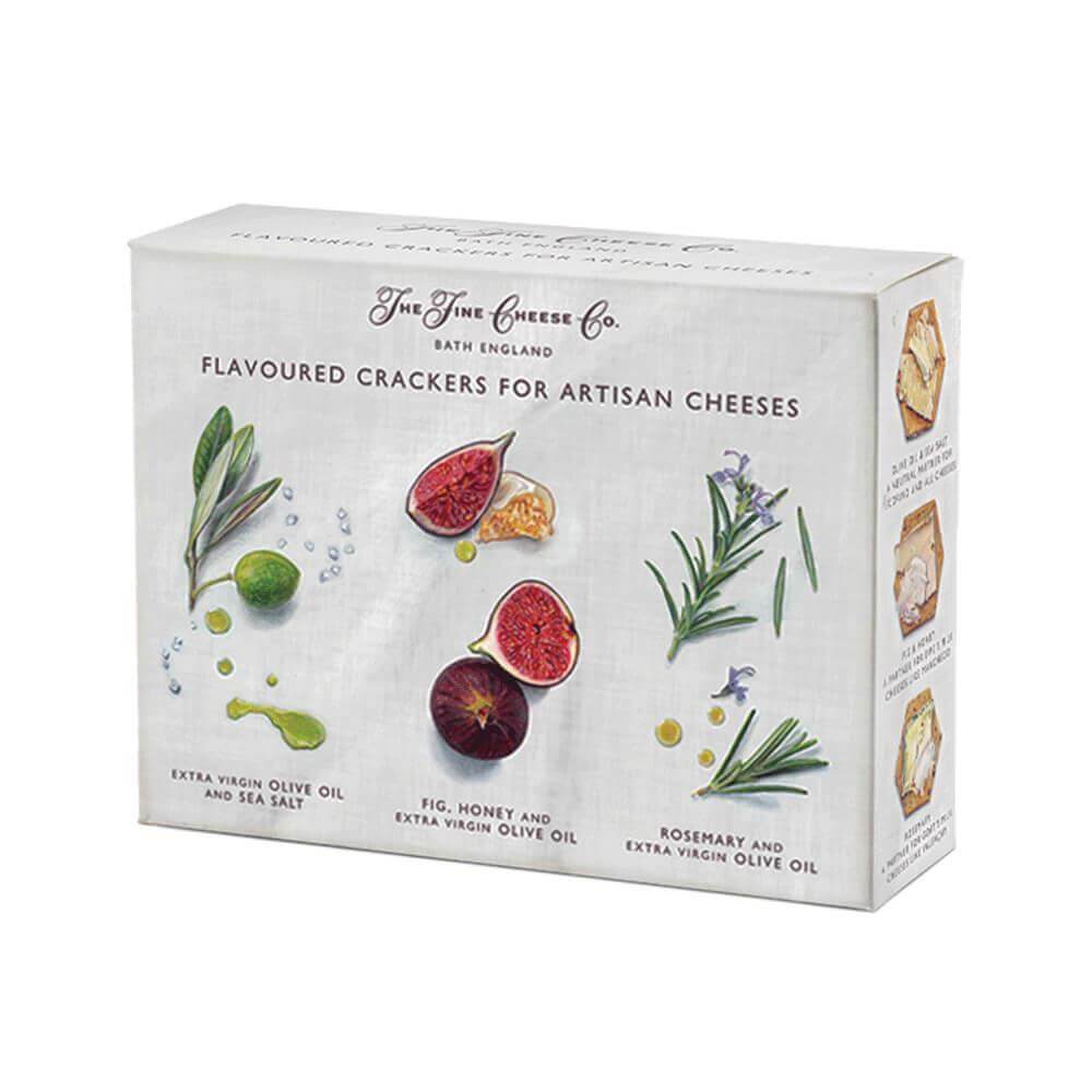 Fine Cheese Co Flavoured Crackers For Artisan Cheese 375g
